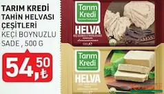 TARIM KREDİ TAHİN HELVASI ÇEŞİTLERİ 500 G